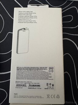 iPhone 15 Pro kožený obal - 2