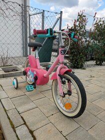 14-palcový bicykel pre deti od 3 do 4,5 roka 500 jednorožec - 2