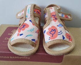 Barefoot papučky Milash holubice ružové č.20 - 2
