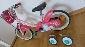 Detský bicykel 14" ružový - 2