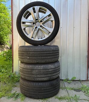 MERCEDES 5x112 R17 + Letné 225/45 DUNLOP - 2