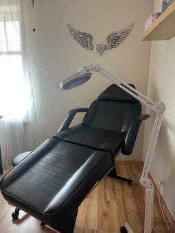 Predám set – kozmetické kreslo, lampa a stolička - 2