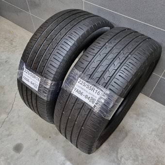 Letné pneumatiky 225/55 R16 CONTINENTAL DOT0619 - 2