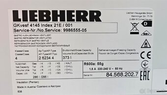 Liebherr gastro chladnička 375L - 2