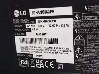 Predam Smart TV LG 50NANO883PB - 2