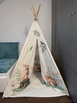 Detsky stan nukido- bezovy teepee - 2