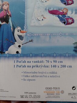 Nové obliečky Frozen - 2