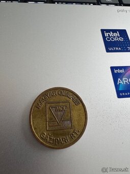 Magyar Olaj és Gázipari RT. MAĎARSKO - raritný kus mince - 2