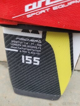 Predam lyze Fischer Cruzar 155cm - 2