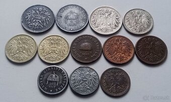 Mix drobných mincí RU. - 2