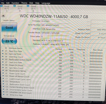 4TB Western Digital Externý HDD USB 3 - 2