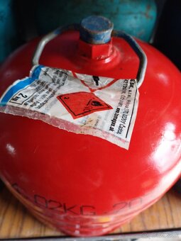 Malá 2kg plynova flasa - 2