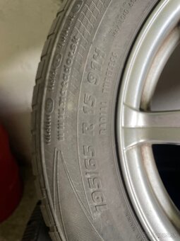 Disky +pneu Ford Focus - Fiesta - Fusion r15 5x108 - 2