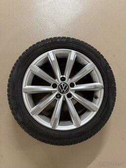 Predám kolesá VW R17 215/55 - 2
