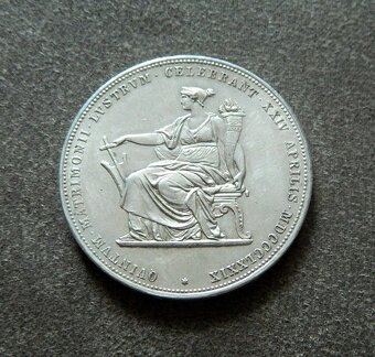 Predám 2 zlatník/florin 1879 str.svadba František Jozef I. - 2