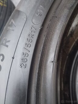 205/55 r17 letné pneumatiky Michelin - 2