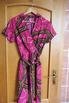 RALPH LAUREN krasne luxusne ikonicke damske saty M/L - 2