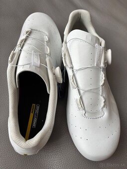 Nové cyklotretry Mavic Cosmic BOA white 44 - 2