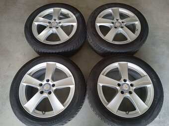 Predam zimne ALU 5x112 R17 7J ET48 DEZENT MERCEDES C - 2