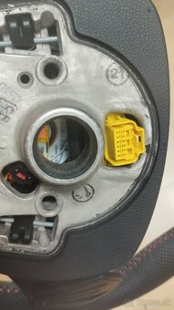 Volant Škoda NOVÝ originální s padly zkosený - 2