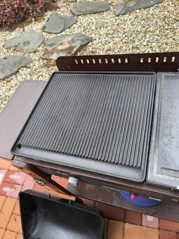 záhradný gril- liatinová platňa - 2