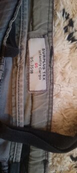 Predám military maskačove nohavice Surplus Tex xxl - 2