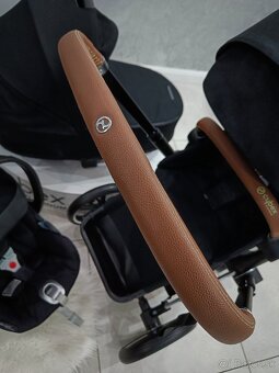 TROJKOMBINÁCIA CYBEX PLATINUM CHROME BROWN BLACK - 2