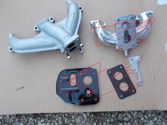 Predam pre skoda 105-120 zberac vyfuku manz rychl paky - 2