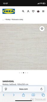 Ikea roleta SANDVEDEL - 2