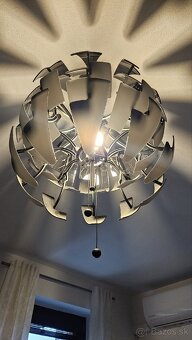 IKEA zavesne svietidlo 35cm cierna - 2