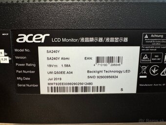 Monitor + myš + klávesnica - 2