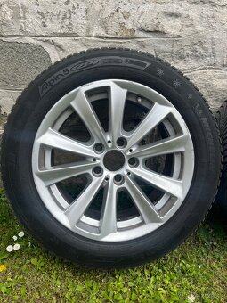 5x120 BMW r17 disky+ pneu zimné 225/55 r17 Runflat 8jx17eh2 - 2