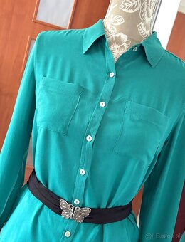 Jemná zelená blúzka - 2