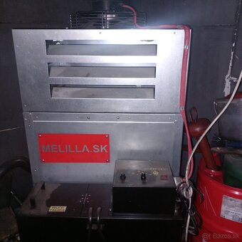 Predam pec Melila 8-30 kw na starý olej - 2