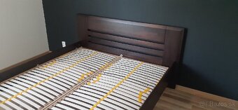 Predám posteľ z bukového masívu. - 2