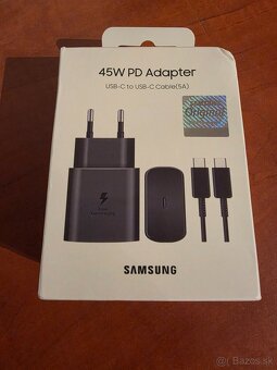 Samsung nabíjačka, USB-C (45W) - čierna - 2