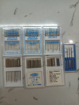 Cievky a ihly do šijacieho stroja Veritas - 2