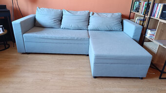 Sivo-modrá sedacia súprava - 2