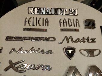 logo, znak Renault 21, Daewoo, Espero, a pod.... - 2