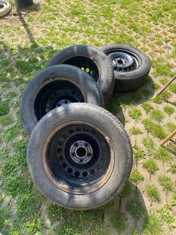 Predám pneu + disky 195/65 R15 5x112 - 2