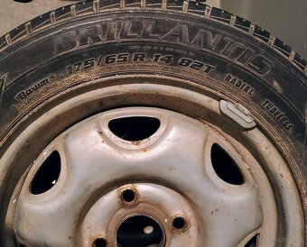 Letné pneu+disky 175/65 R14 82T Barum Brillantis 2 - 2