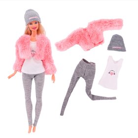 Štýlové sady oblečenia pre bábiku Barbie 15 setov - 2