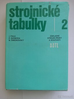 Predám strojnícke tabuľky a strojnícku literatúru - 2