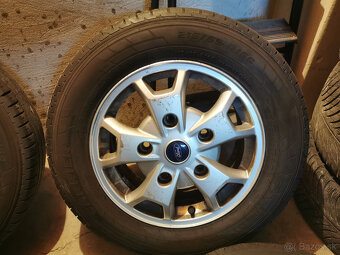 Ford Transit - originál 16" alu disky s letnými pneu 5x160 - 2