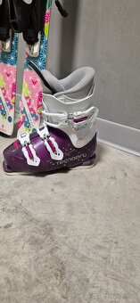 Detské zjazdové lyže TECNO PRO SWEETY komplet - 2