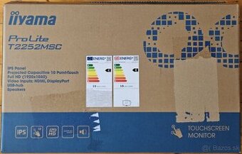 iiyama ProLite T2252MSC-B2 21,5" dotykovy monitor (novy) - 2