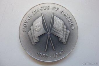 Medaila Slovenská liga v USA - 2