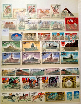 Predám poštové známky CCCP 1981 - 1991 - 2