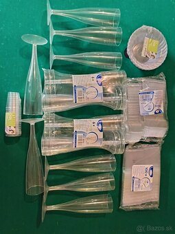 Jednorazový riad, - 2