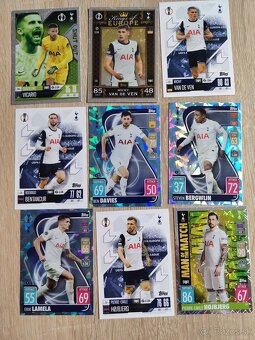 Tottenham - futbalové kartičky - 2